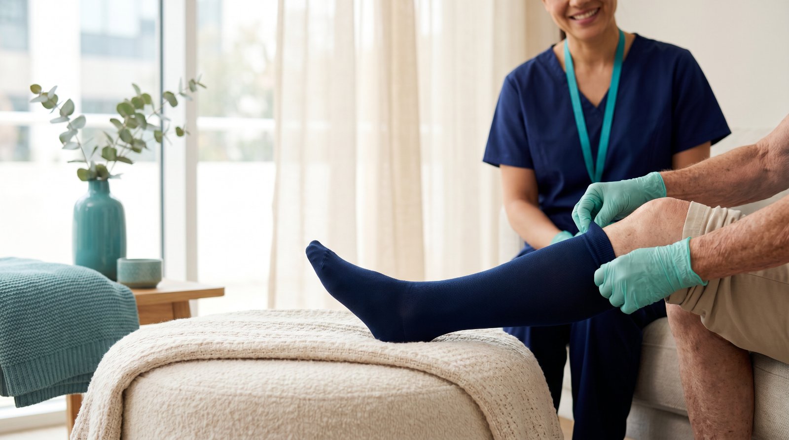Treatment of venous leg ulcers associated with varicose veins