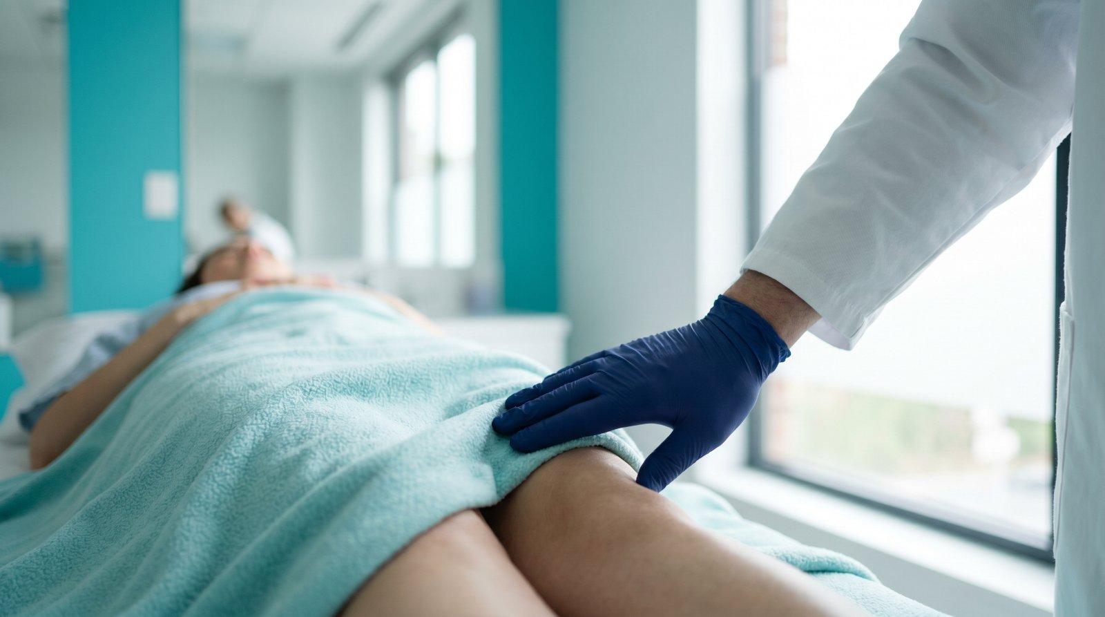 Superficial thrombophlebitis associated with varicose veins